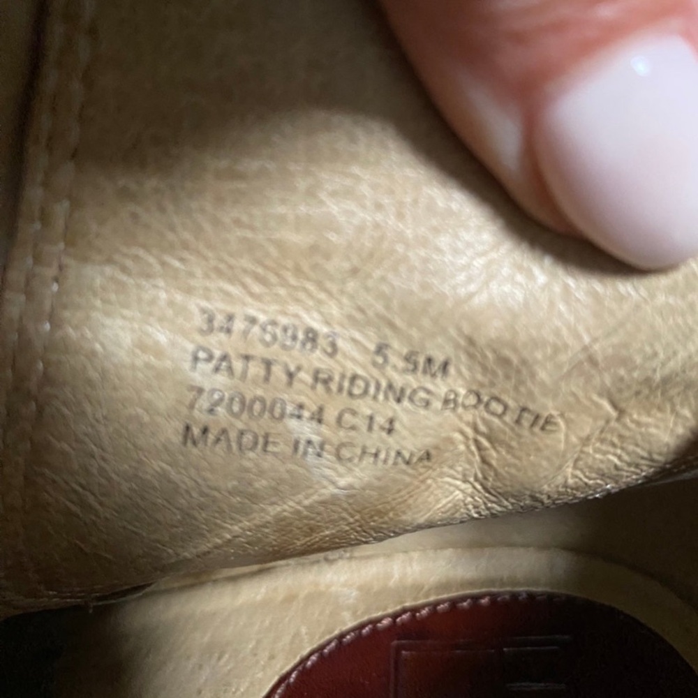 Frye Patty Riding Bootie size 5.5 - Picture 4 of 5